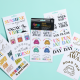 Summer Bucket List - 5 Sticker Sheets