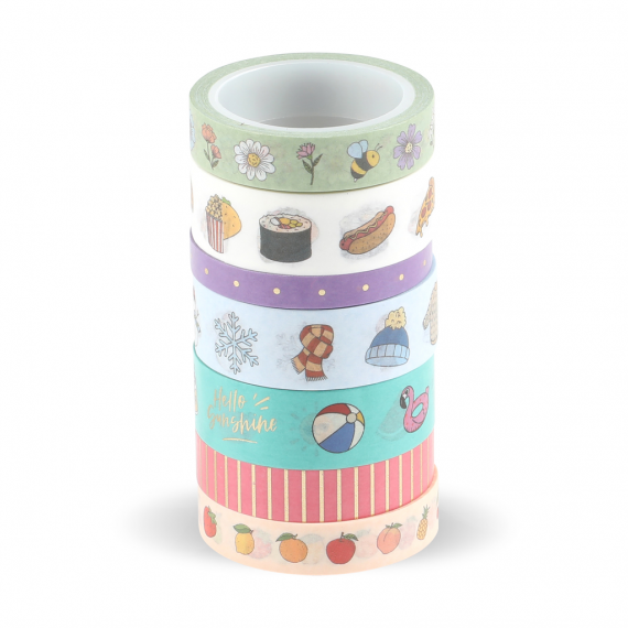 All the Things Icons - Washi Tape - 7 Pack