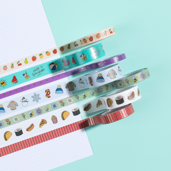 All the Things Icons - Washi Tape - 7 Pack