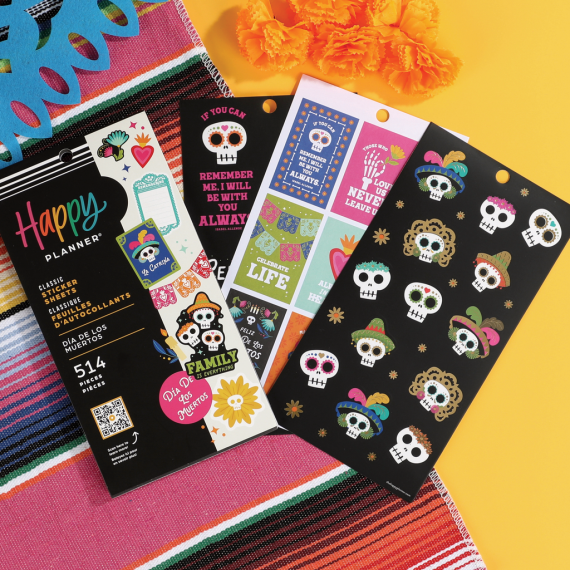 Día de los Muertos - Value Pack Stickers