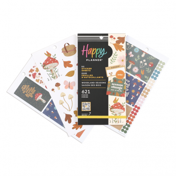 Woodland Seasons -  Big Value Pack Stickers