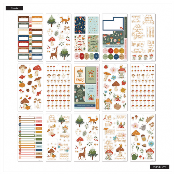 Woodland Seasons -  Big Value Pack Stickers