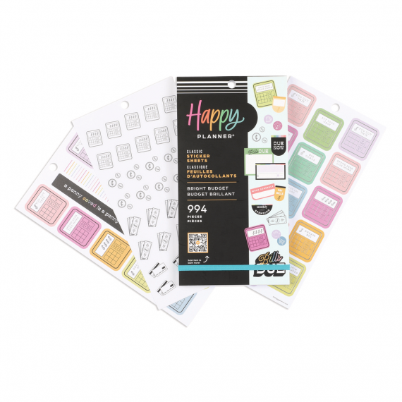 Bright Budget - Value Pack Stickers