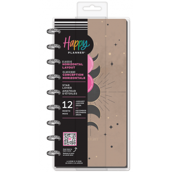 Star Lover - Horizontal Skinny Classic Happy Planner