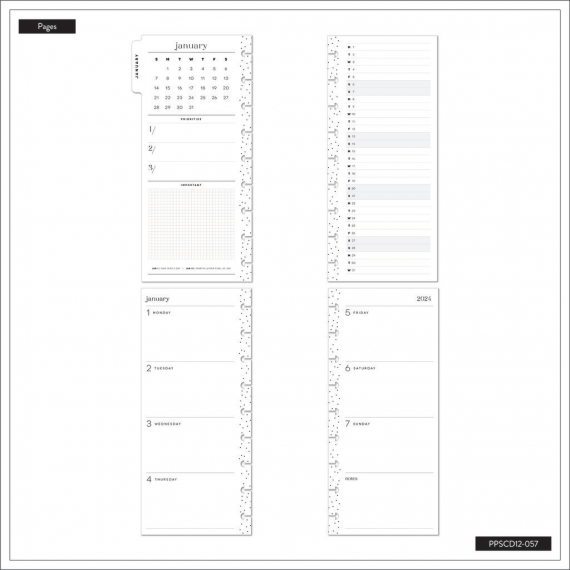 Star Lover - Horizontal Skinny Classic Happy Planner