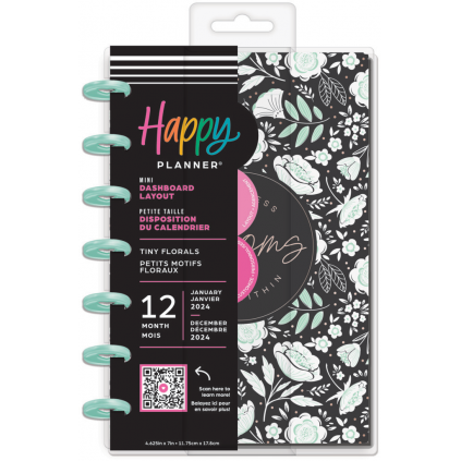 Tiny Florals - Mini Dashboard Happy Planner