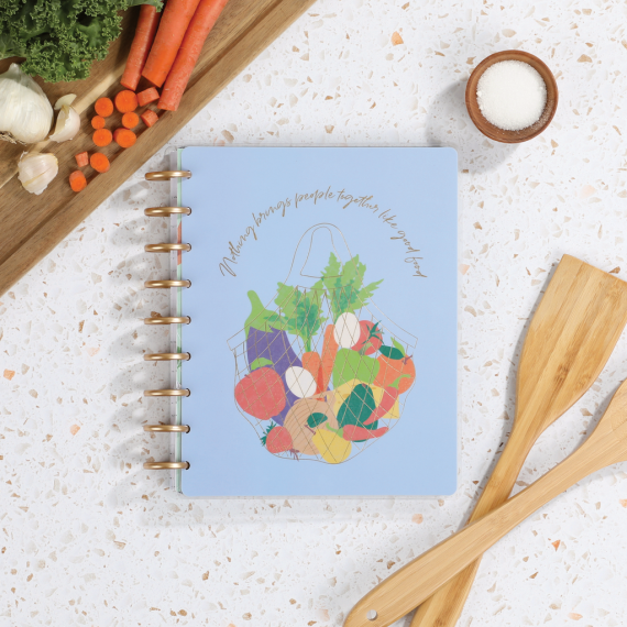 Cocking 101 - Classic Meal Planning Happy Planner - 12 months