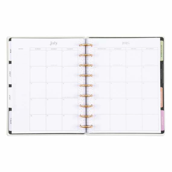 Cocking 101 - Classic Meal Planning Happy Planner - 12 months