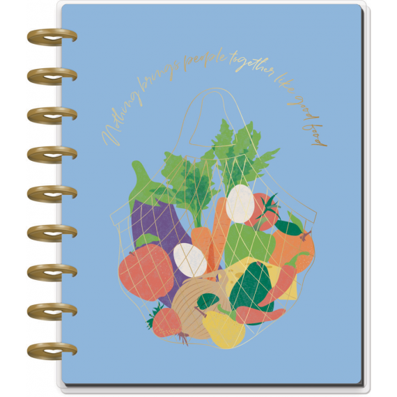 Cocking 101 - Classic Meal Planning Happy Planner - 12 months