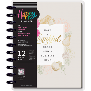 Modern Farmhouse - Big Vertical Happy Planner - 12 months
