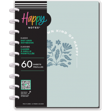 Woodland Charm - Classic Dot Grid Notebook