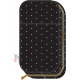 Polka Dot - Banded Accessory Zip Pouch