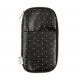 Polka Dot - Banded Accessory Zip Pouch
