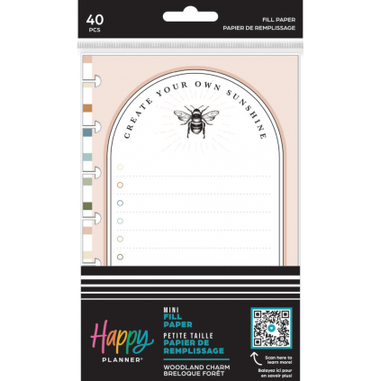 Woodland Charm - Mini Filler Paper - 40 Sheets