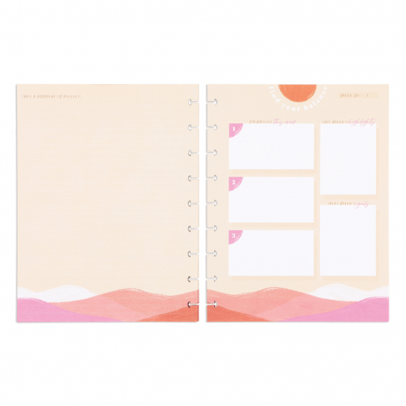 Organic Wellness - Dashboard Classic Filler Paper - 40 Sheets