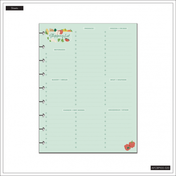 Cooking 101 - Classic Block Notepad - 100 Sheets