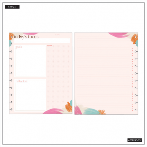 Desert Dunes - Dashboard Big Filler Paper - 40 Sheets