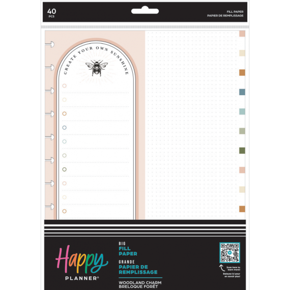 Woodland Charm - Dashboard Big Filler Paper - 40 Sheets