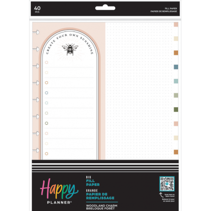 Woodland Charm - Dashboard Big Filler Paper - 40 Sheets
