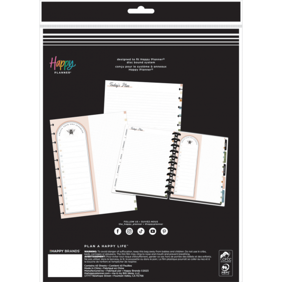 Woodland Charm - Dashboard Big Filler Paper - 40 Sheets