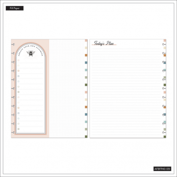 Woodland Charm - Dashboard Big Filler Paper - 40 Sheets