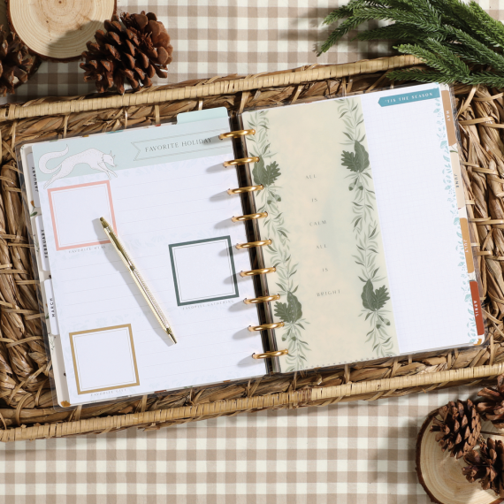 Woodland Charm Christmas - Classic Planner Companion