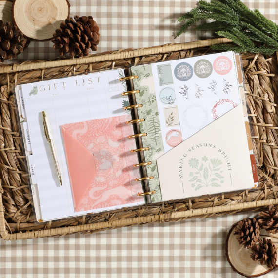 Woodland Charm Christmas - Classic Planner Companion