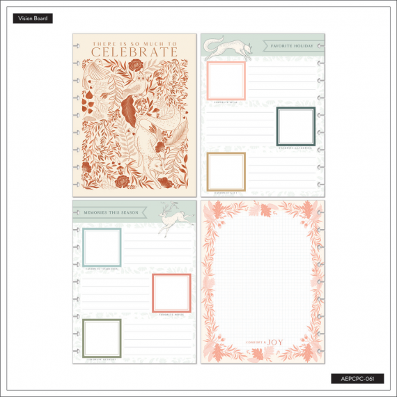 Woodland Charm Christmas - Classic Planner Companion