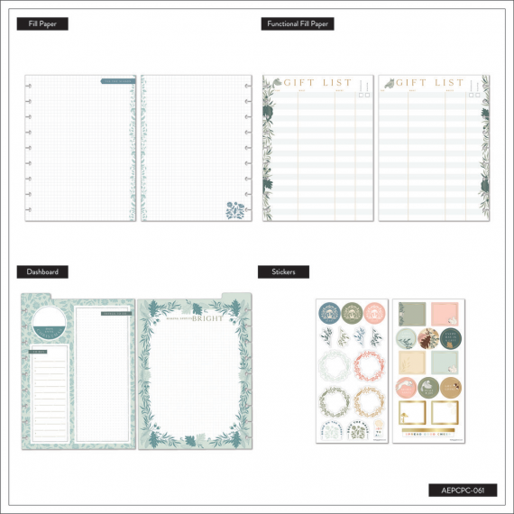 Woodland Charm Christmas - Classic Planner Companion