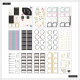 Blooming Elegance - Big Value Pack Stickers