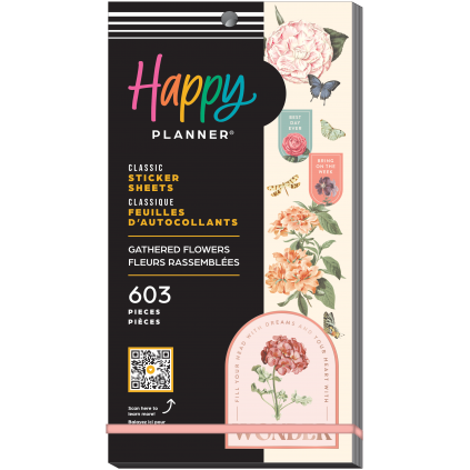 Gathered Flowers - Classic Value Pack Stickers