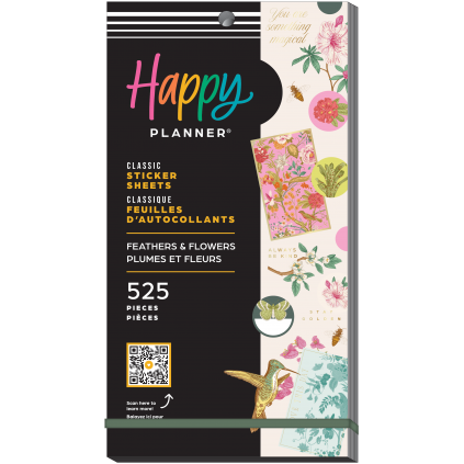 Feathers & Flowers - Classic Value Pack Stickers