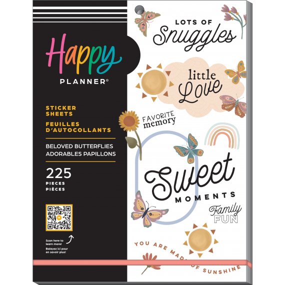Beloved Butterflies - Large Value Pack Stickers