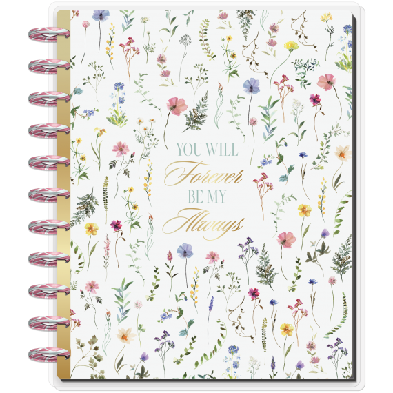 Blooming Romance - Big Wedding Undated Happy Planner