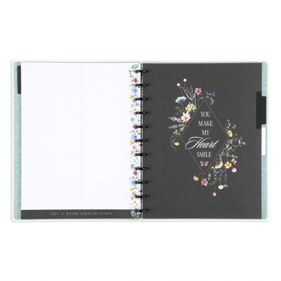 Blooming Romance Wedding - Big Notebook