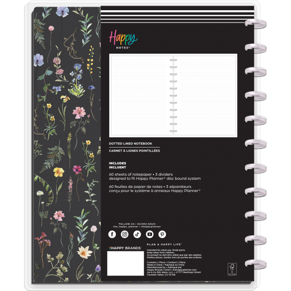 Blooming Elegance Wedding - Big Notebook