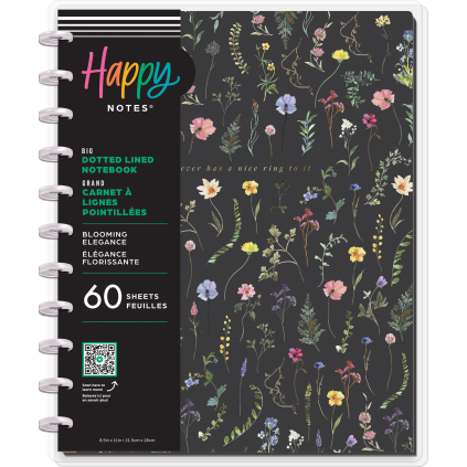 Blooming Elegance Wedding - Big Notebook