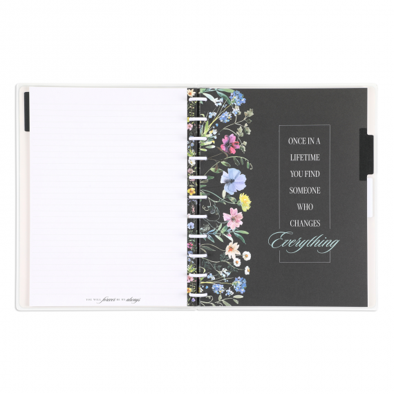 Blooming Elegance Wedding - Big Notebook