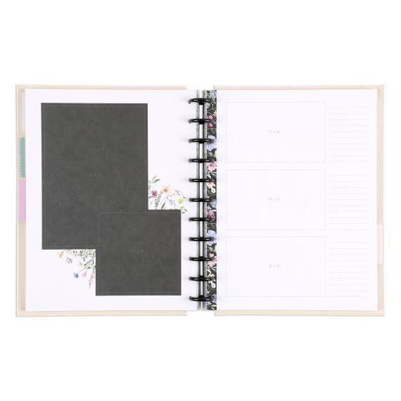 Blooming Romance - Deluxe Big Happy Memory Keeping Photo Journal