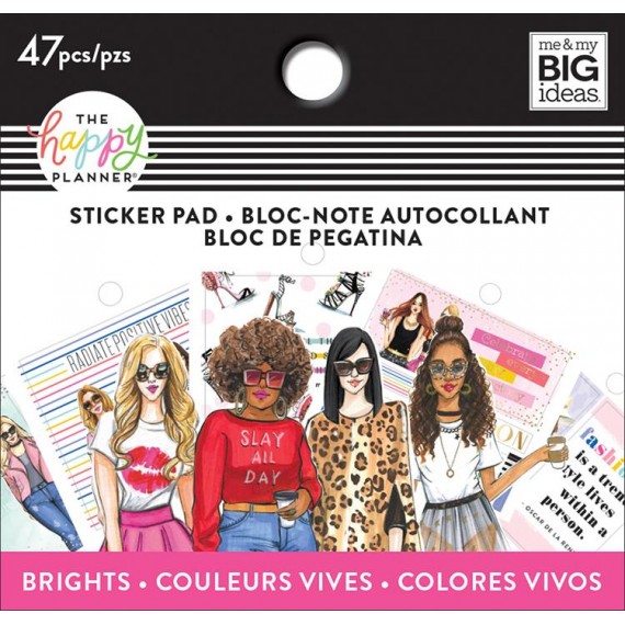 Brights - Rongrong - Tiny Sticker Pad