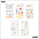 Essential Florals - 5 Sheet Sticker Sheet