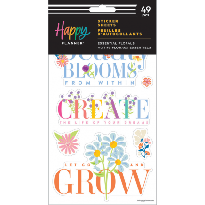 Essential Florals - 5 Sheet Sticker Sheet