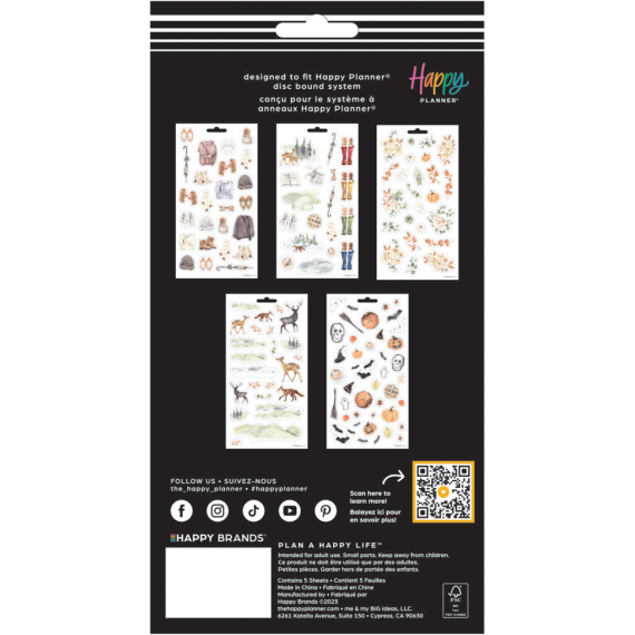 Fall Harvest - 5 Sheet Sticker Sheet