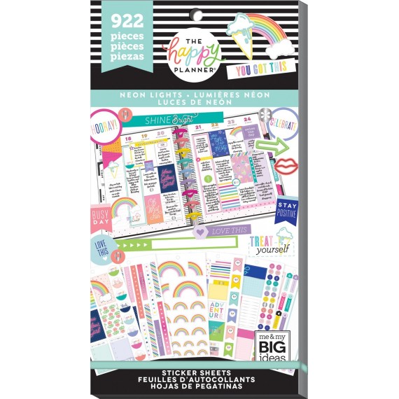 Neon Lights - Value Pack Stickers
