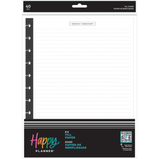 Aesthetique - Big Dotted Lined Fill Paper