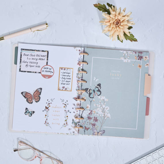 Wild Fields - Classic Dotted Lined Notebook