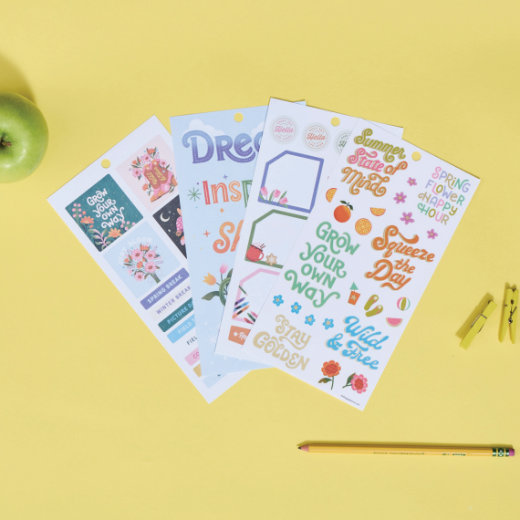 Year to Grow - Big Value Pack Stickers