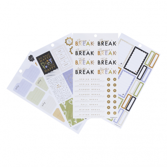 Quirky Plans - Classic Value Pack Stickers