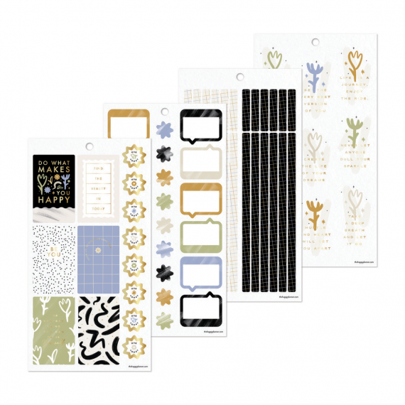 Quirky Plans - Classic Value Pack Stickers