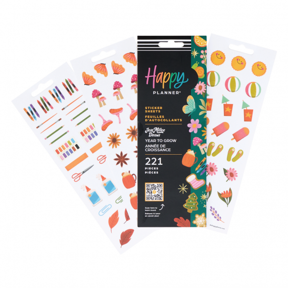 Year To Grow - 8 Sticker Sheets